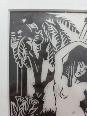 Henri van der Stok - Nimf. Houtsnijdersnummer Wendingen. kopen? Bied vanaf 79!