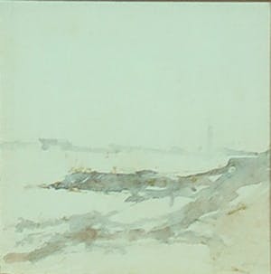 Niet of onleesbaar gesigneerd - Lot van drie aquarellen, Landschap kopen? Bied vanaf 1!