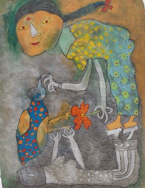 Shahid Parvez - Vogel, bloem kopen? Bied vanaf 30!