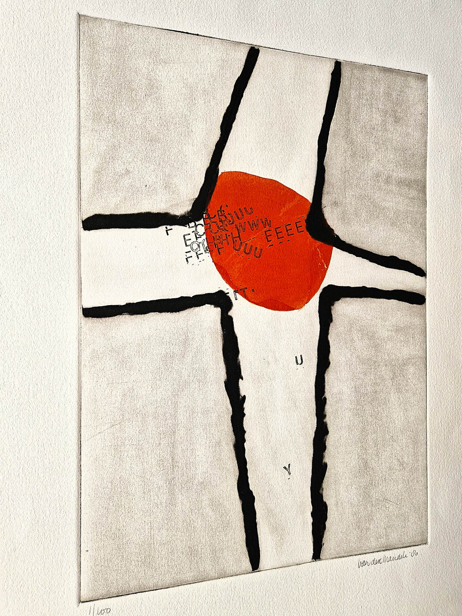 Buy Anneke van der Mandele - polychrome Ets en Aquatint - beperkte oplage - gesigneerd? Bid from 27!
