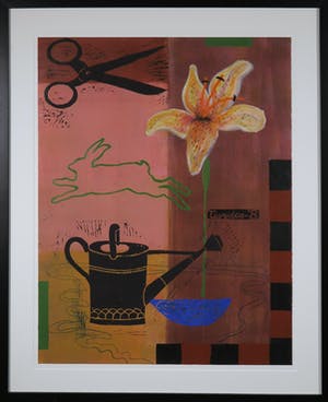 Elma van Haren - Gouache, Pigridea - B - Ingelijst kopen? Bied vanaf 70!