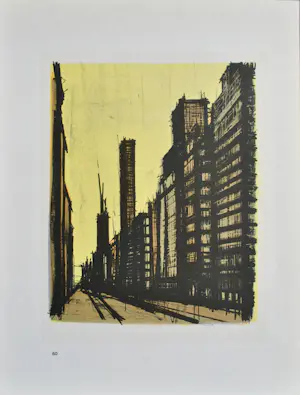 Bernard Buffet - New York, 10 LITHOGRAPHIES, 1967 par MOURLOT kaufen? Bieten Sie von 100!