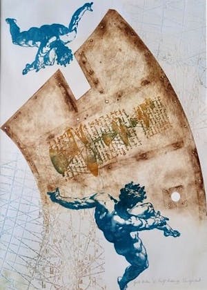 Leentje Linders - Apollo 13 - De bijna 'rampvlucht' naar de maan in 1970 - Professioneel ingelijst kopen? Bied vanaf 1!