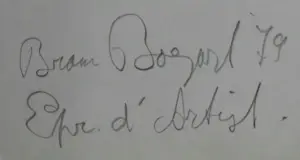 Bram Bogart - Litho: Abstracte compositie - 1979 kopen? Bied vanaf 595!