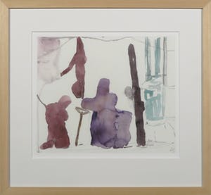 Peter Otto - Multiple (naar aquarel), Compound I - Ingelijst + gesigneerd boek kopen? Bied vanaf 200!