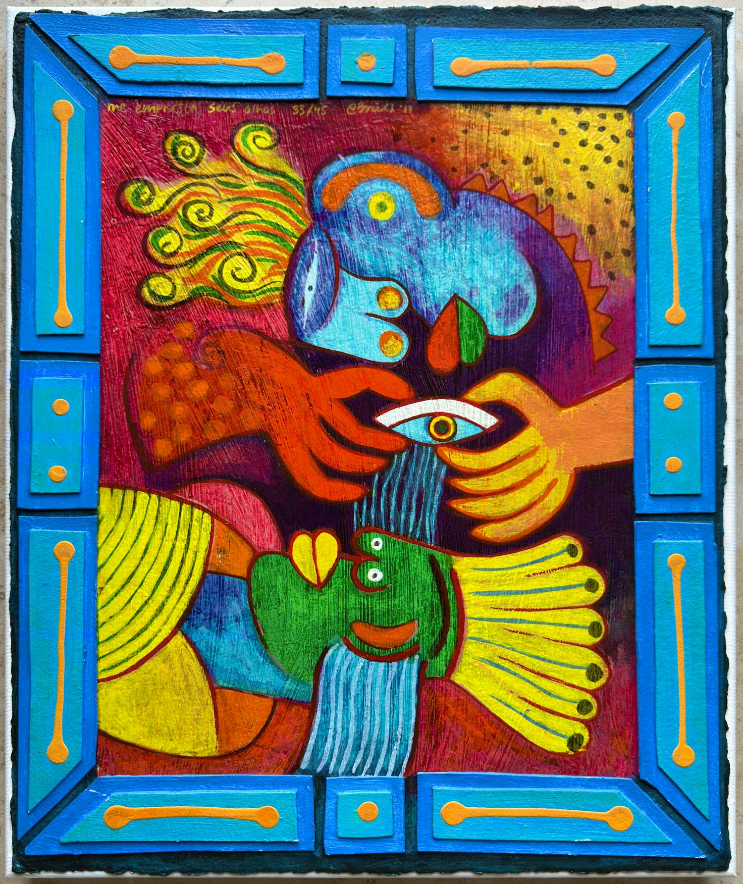 Clemens Briels - Gemengde Techniek: 'Me empresta sens olhos' (2011). kopen? Bied vanaf 595!