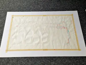 Henk Hesselius - Grote expressionistisch abstracte jaren 60 Gouache op papier - gesigneerd kopen? Bied vanaf 78!