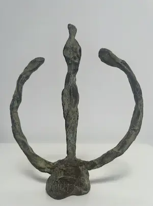 Ad Arma - Bronzen sculptuur | 'zonder titel' | 1992 kopen? Bied vanaf 1!