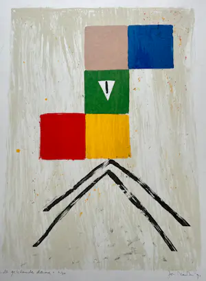 Jon Marten - De gekleurde dame kopen? Bied vanaf 30!