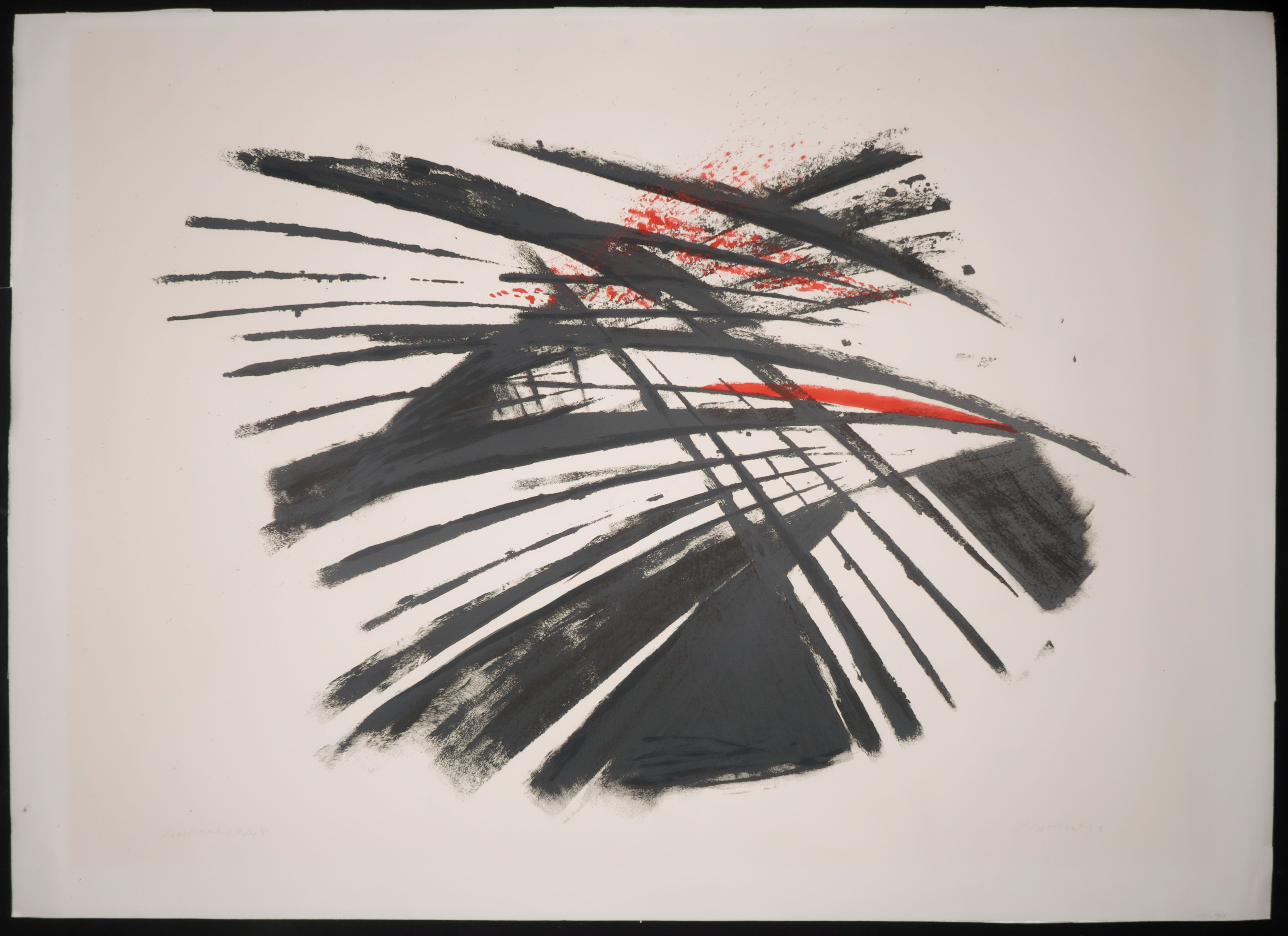 Loes van der Horst - Zeefdruk, Zonder titel kopen? Bied vanaf 35!