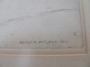 Willem Witjens - dorpje in de winter kopen? Bied vanaf 35!