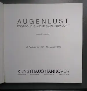 Diverse kunstenaars - Augenlust erotische Kunst im 20. Jahtrhundert kopen? Bied vanaf 20!