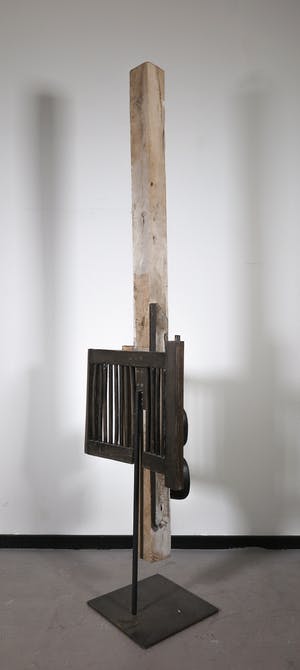 Ron van der Werf - Beeld in gemengde techniek, Zonder titel (Zeer groot) kopen? Bied vanaf 150!