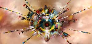 Gena - Abstract Time verkocht voor € 300!