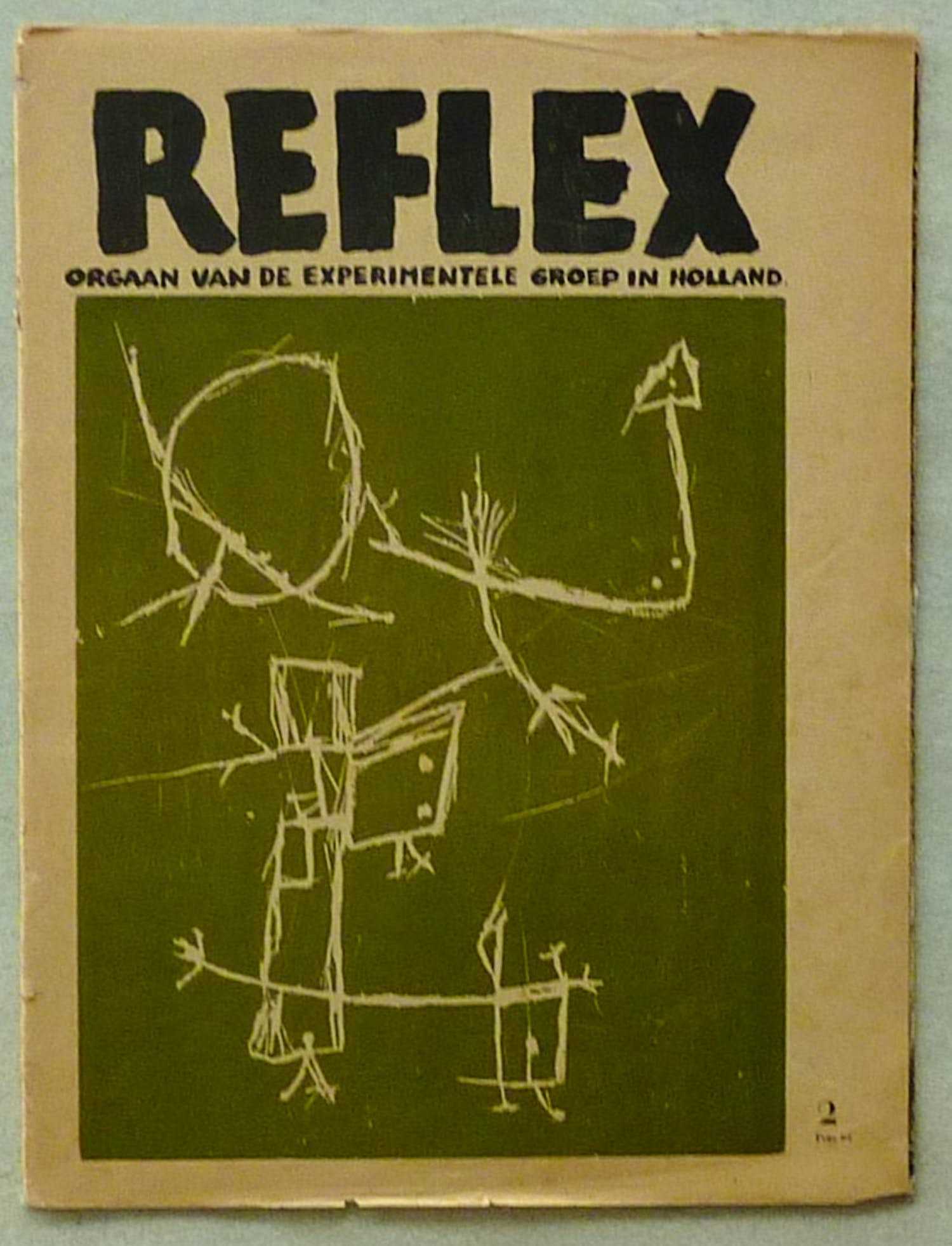Karel Appel - Reflex, orgaan van de experimentele groep in Holland - No :2 kopen? Bied vanaf 195!