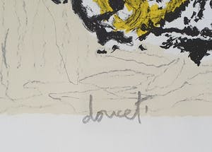 Jacques Doucet - Litho - Nieuwe lijst! kopen? Bied vanaf 285!