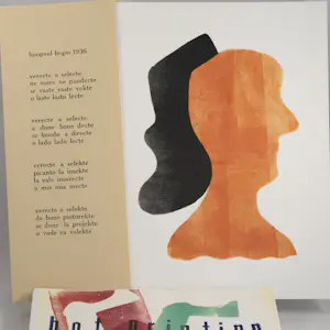 Hendrik Werkman - Hot Printing - 10 handgedrukte replica-prenten kopen? Bied vanaf 75!
