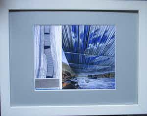 Christo - Over the River (Project Arkansas River Colorado) - Handgesigneerd verkocht voor € 175!