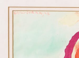 Rajne Dangova - Aquarel, Figuren - Ingelijst kopen? Bied vanaf 1!