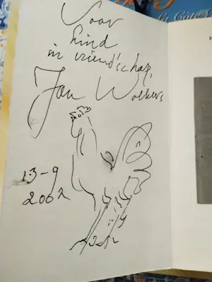 Jan Wolkers - Jan Wolkers met orginele tekeningen en handtekeningen. kopen? Bied vanaf 100!