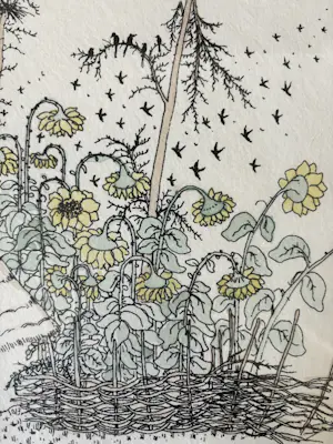 Ivan Lackovic Croata - Huisje met de zonnebloemen kopen? Bied vanaf 60!
