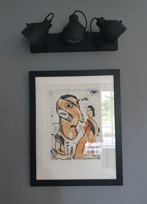 Lucebert - Aquatint ets met figuren - 1994 kopen? Bied vanaf 369!