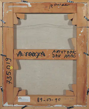 Rudi Polder - Olieverf op doek, Licht over zee - Ingelijst kopen? Bied vanaf 50!