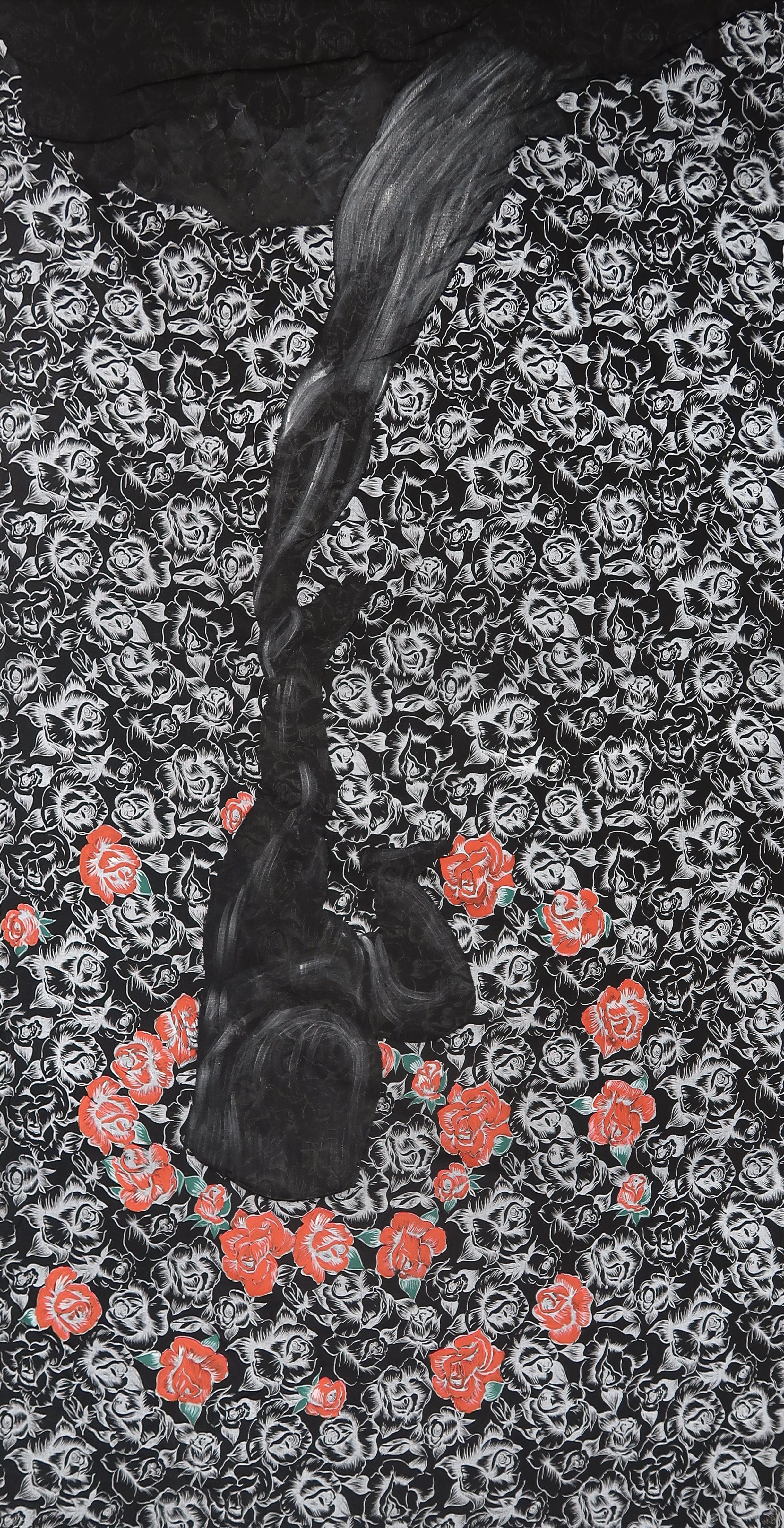 Wilma Kuil - Wandkleed, What is behind that curtain (Groot!) kopen? Bied vanaf 50!