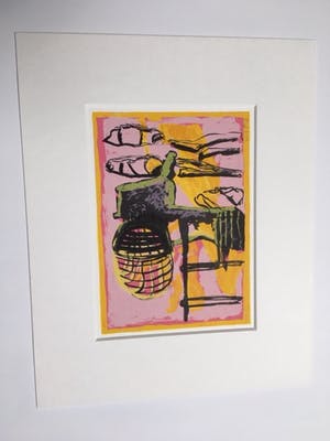 Miguel Ybanez - zeefdruk - hand gesigneerd kopen? Bied vanaf 25!