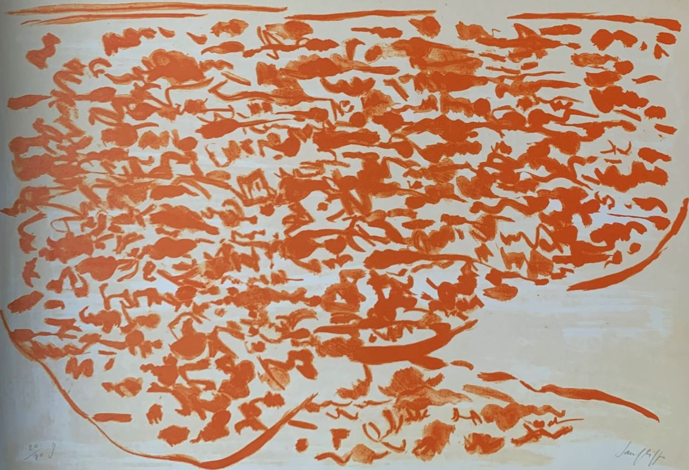 Antonio Sanfilippo - Kleuren litho: Abstract kaufen? Bieten Sie von 100!