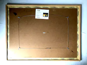 Michel Hoogervorst - Moderne compositie - Gouache, Ingelijst kopen? Bied vanaf 65!