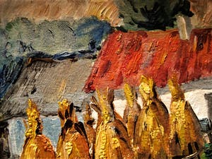 Niet of onleesbaar gesigneerd - Boeiend omstreeks 1930 geschilderd olieverf - gesigneerd Eduard kopen? Bied vanaf 1!