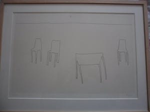 Klaas Gubbels - Zeefdruk - uit de serie Verlegen Schaduwen kopen? Bied vanaf 80!