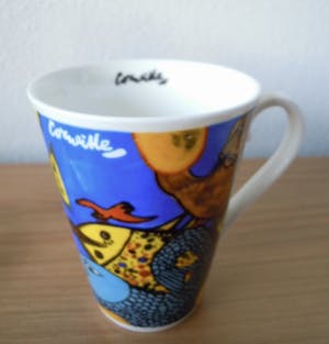 Corneille - Schaaltje - beker- glas en vulpen kopen? Bied vanaf 15!