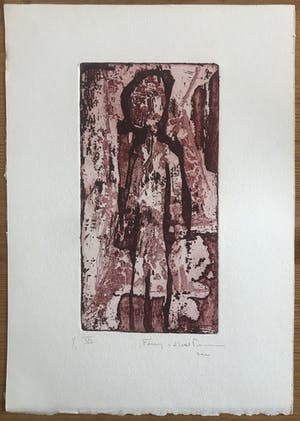 Fenny van der Wal-Timmerman - Ets (unicum), Figuur / VI kopen? Bied vanaf 25!