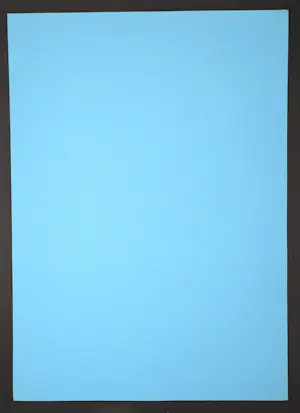 Jean Bilquin - compositie op blauw papier kopen? Bied vanaf 59!
