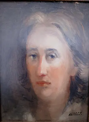 Louis Henno - Verstild portret van een dame, kopen? Bied vanaf 195!