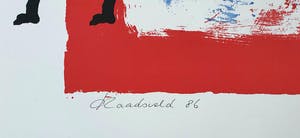 Carla Raadsveld - Monotype en zeefdruk - Z.t. kopen? Bied vanaf 35!