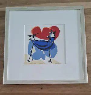 Paul Elshout - Elshout, Paul | Zeefdrukken Vogel I+II+III lijstafmetingen 39,5 x 39,5 cm kopen? Bied vanaf 100!