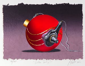 Sharon Amir - Zeefdruk op geschept papier, Listen baby! kopen? Bied vanaf 1!