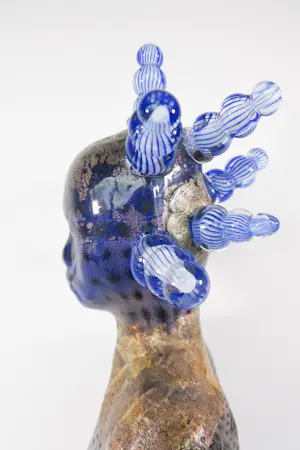 Richard Price - Sculptuur van glas, Blue Lady (Groot!) kopen? Bied vanaf 2000!