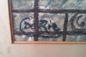 Niet of onleesbaar gesigneerd - Stadsgezicht (De Rie) kopen? Bied vanaf 10!