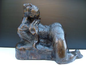 Brons (Onbekend) - Expliciet naakt . kopen? Bied vanaf 250!