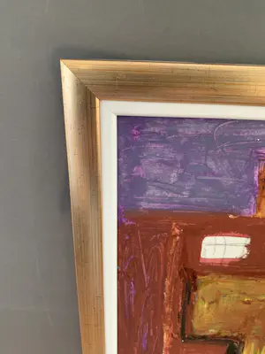 Theo Kuijpers - Olieverf op Papier‼️ kopen? Bied vanaf 375!