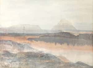 Henri Plaat - Gouache - Uniek werk - 1978 verkocht voor € 75!