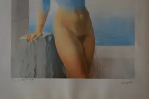 Rene Magritte - lithografie - Georgette Magritte kopen? Bied vanaf 325!