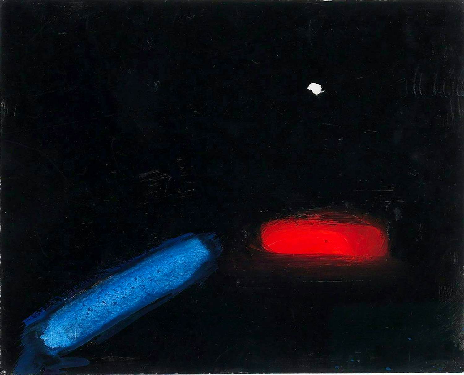 Eugène Brands - Gouache: Composition Cosmique - 1990 kopen? Bied vanaf 1295!