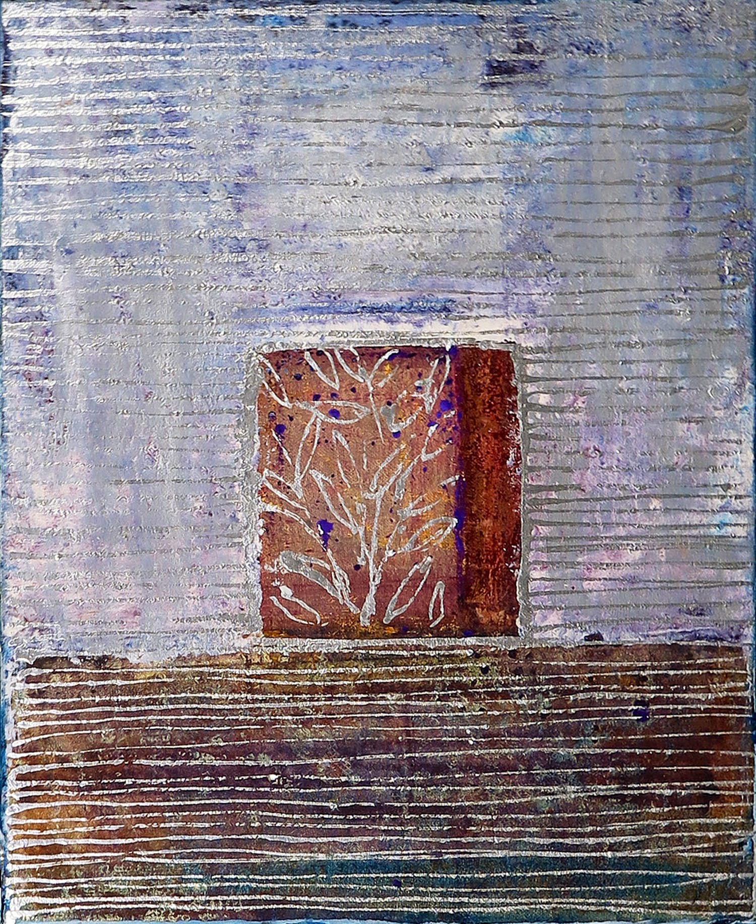 Alicia Ibarra - Olieverf op doek, Zonder titel verkocht voor € 1!