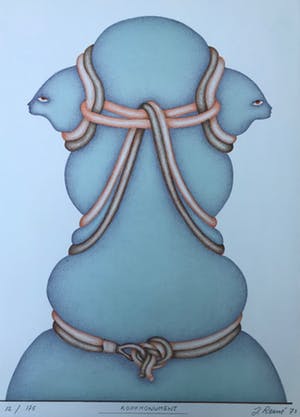 Jorg Reme - Mooie litho - Gesigneerd - 1971 - 12/175 kopen? Bied vanaf 45!