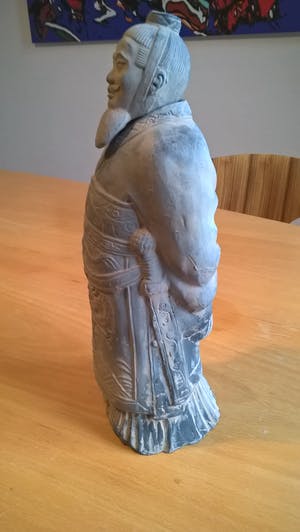 Niet of onleesbaar gesigneerd - "Wijze chinese krijgsheer" (Sun Tsu?) kopen? Bied vanaf 1!